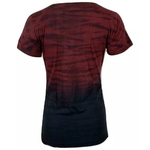 AFFLICTION Women's T-Shirt S/S AC CALI RIDE Tee - Picture 2 of 10